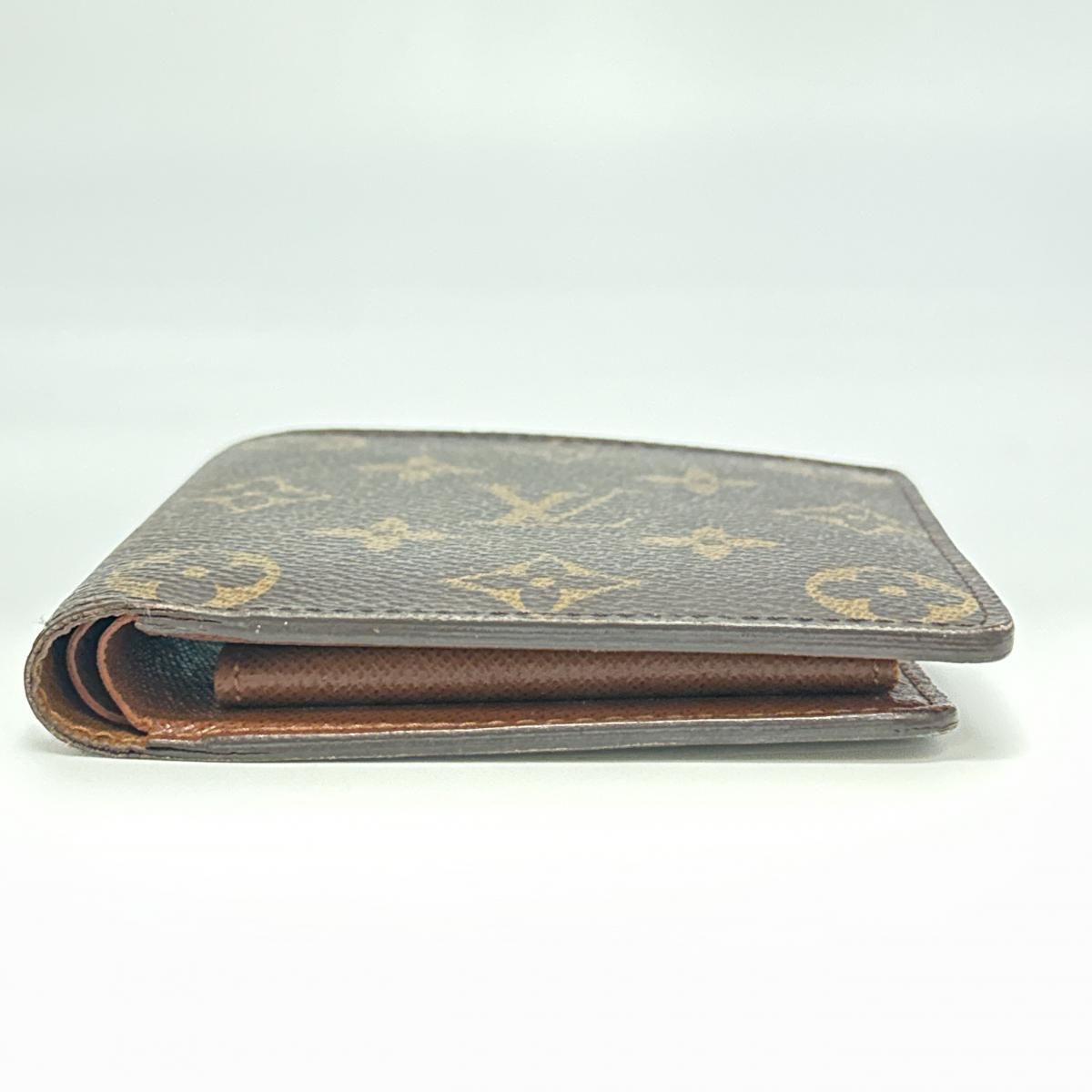 LOUIS VUITTON Bifold Wallet M61675 Monogram canvas Brown Monogram Portefeuille・Marco
