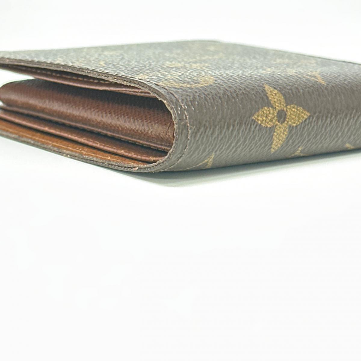 LOUIS VUITTON Bifold Wallet M61675 Monogram canvas Brown Monogram Portefeuille・Marco
