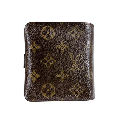 LOUIS VUITTON Bifold Wallet M61667 Monogram canvas Brown Monogram Compact zip