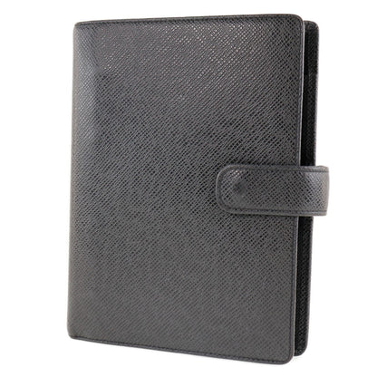 LOUIS VUITTON Notebook cover R20222 Taiga black Agenda MM