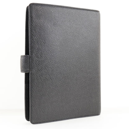 LOUIS VUITTON Notebook cover R20222 Taiga black Agenda MM