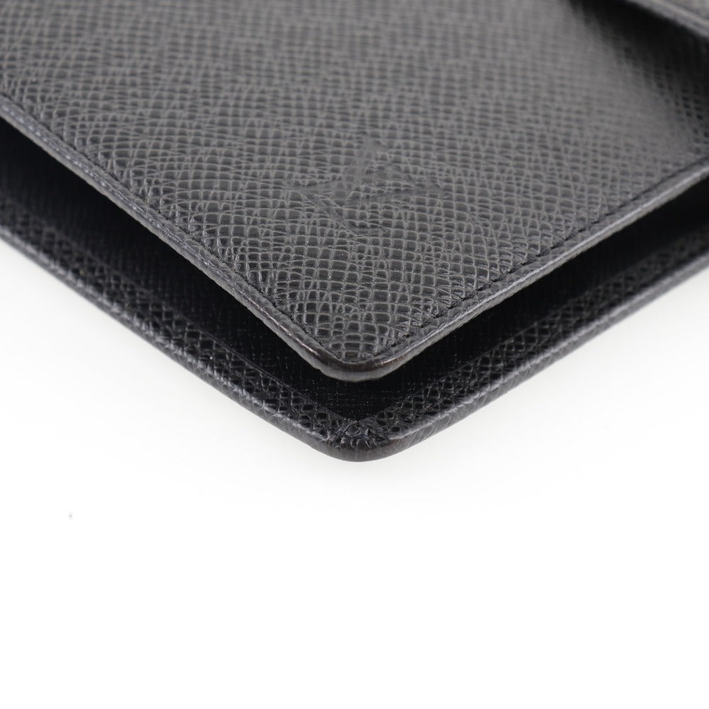 LOUIS VUITTON Notebook cover R20222 Taiga black Agenda MM
