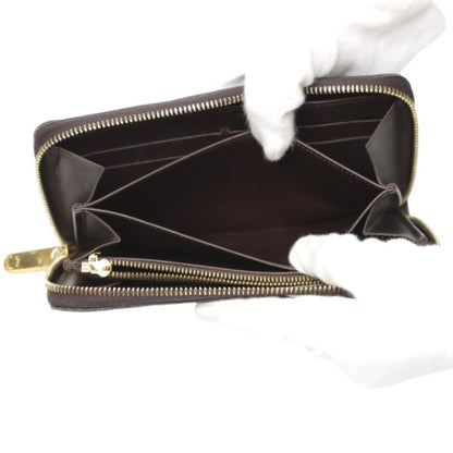 LOUIS VUITTON Long Wallet Purse M93522 Monogram Vernis Amarrant Monogram Vernis Zippy wallet
