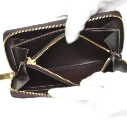 LOUIS VUITTON Long Wallet Purse M93522 Monogram Vernis Amarrant Monogram Vernis Zippy wallet