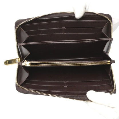 LOUIS VUITTON Long Wallet Purse M93522 Monogram Vernis Amarrant Monogram Vernis Zippy wallet