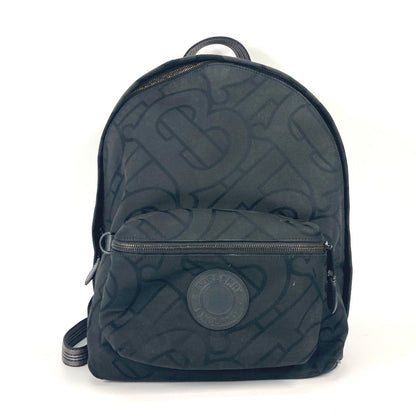 BURBERRY Backpack 8030714 Canvas / leather black TB logo