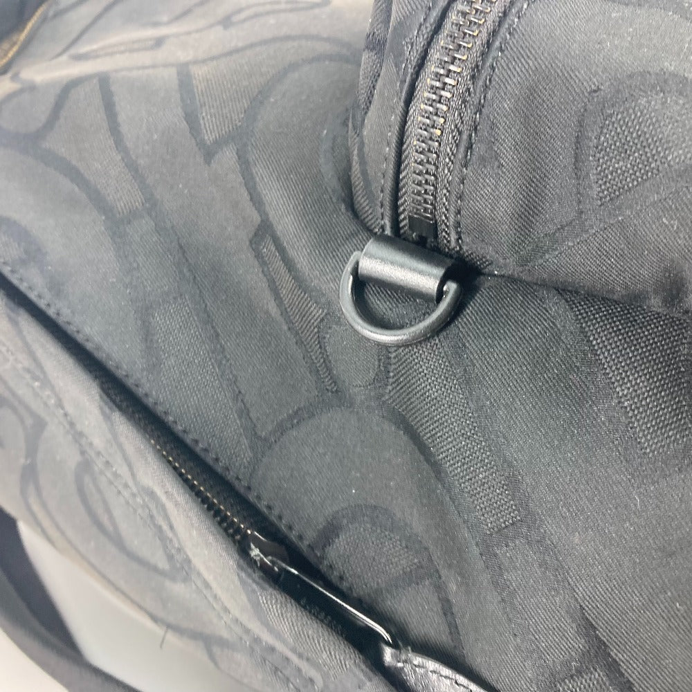 BURBERRY Backpack 8030714 Canvas / leather black TB logo