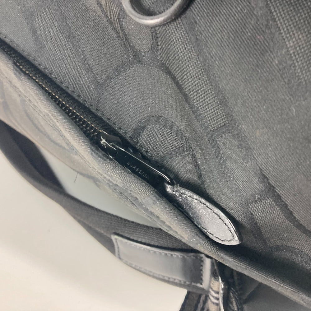 BURBERRY Backpack 8030714 Canvas / leather black TB logo