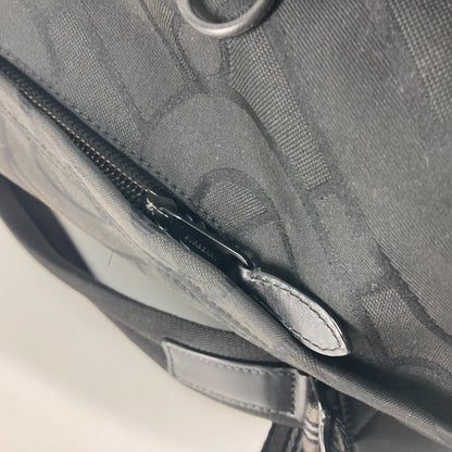 BURBERRY Backpack 8030714 Canvas / leather black TB logo