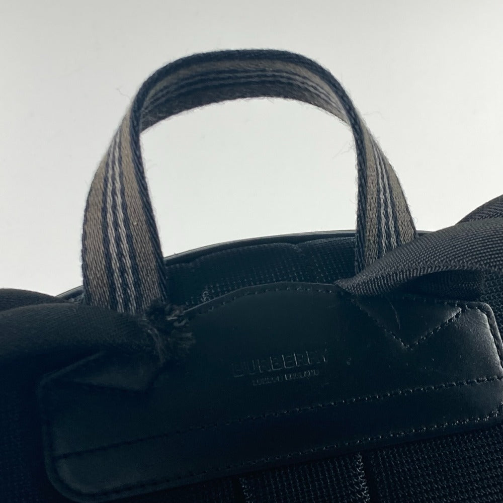 BURBERRY Backpack 8030714 Canvas / leather black TB logo