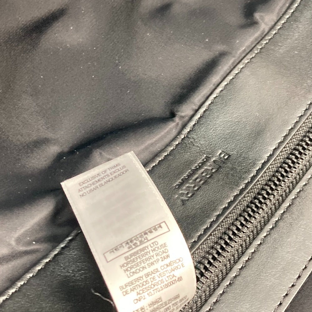BURBERRY Backpack 8030714 Canvas / leather black TB logo
