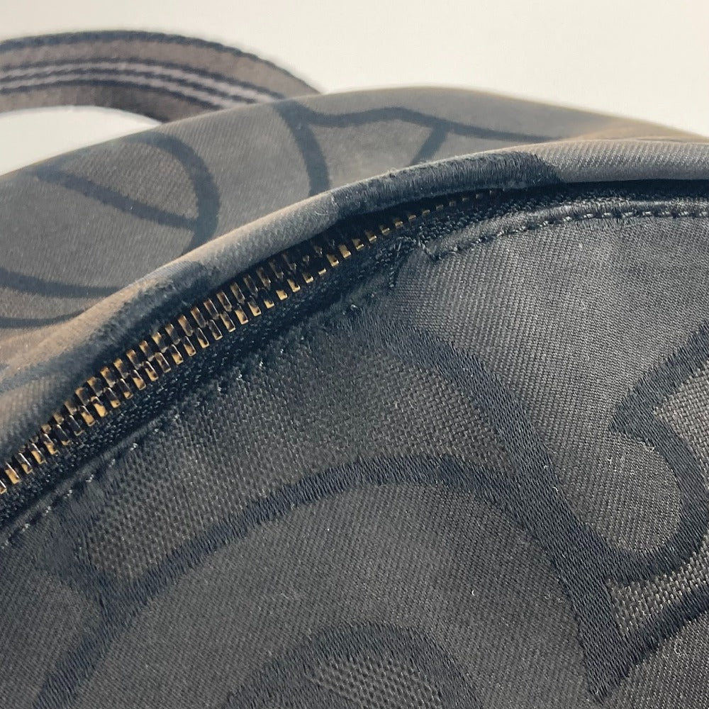 BURBERRY Backpack 8030714 Canvas / leather black TB logo