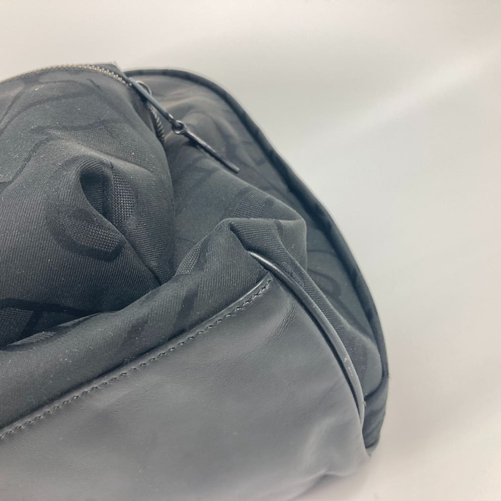 BURBERRY Backpack 8030714 Canvas / leather black TB logo
