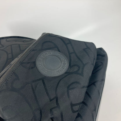 BURBERRY Backpack 8030714 Canvas / leather black TB logo