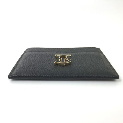 BURBERRY Card Case leather black TB