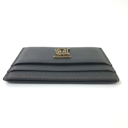 BURBERRY Card Case leather black TB