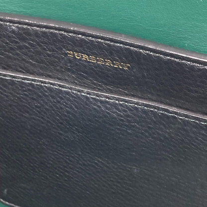 BURBERRY Shoulder Bag 4076733 leather black handbag bag shoulder bag logo belt bag