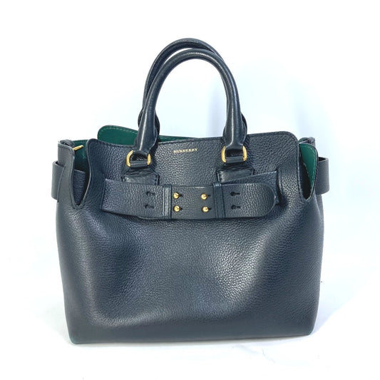 BURBERRY Shoulder Bag 4076733 leather black handbag bag shoulder bag logo belt bag