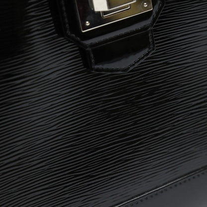 LOUIS VUITTON Handbag M4034N Epi Leather, Patent Leather Noir enamel Epi Electric Mirabeau GM Women Used Authentic