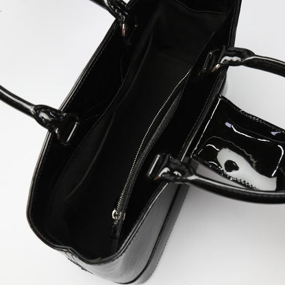 LOUIS VUITTON Handbag M4034N Epi Leather, Patent Leather Noir enamel Epi Electric Mirabeau GM Women Used Authentic