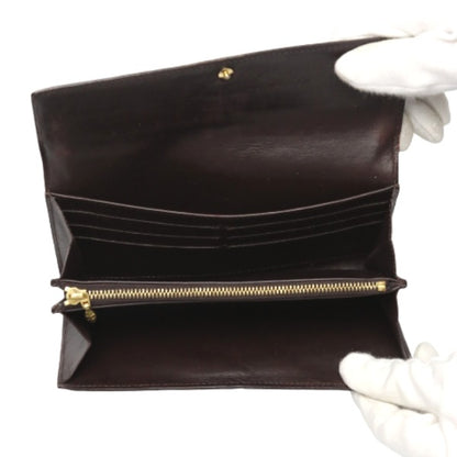 LOUIS VUITTON Long Wallet Purse M93524 Monogram Vernis Amarrant Vernis Portefeuille Sarah