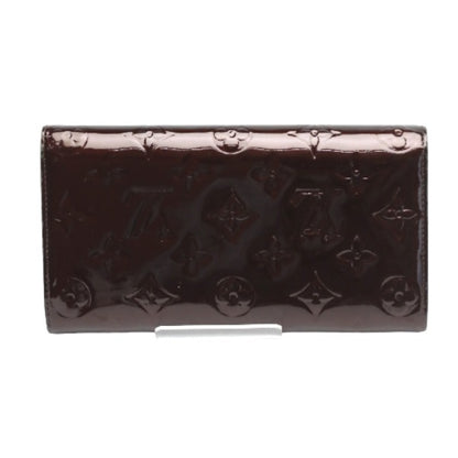 LOUIS VUITTON Long Wallet Purse M93524 Monogram Vernis Amarrant Vernis Portefeuille Sarah