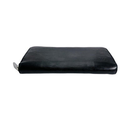 LOUIS VUITTON Long Wallet Purse M61857 Epi Leather Noir Epi Zippy wallet