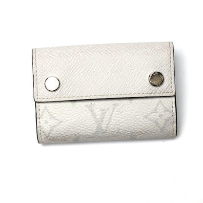 LOUIS VUITTON Tri-fold wallet M67621 Taiga Leather Bron Taiga With Coin Pocket