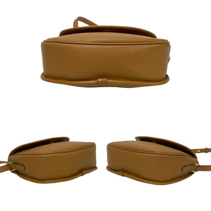 GUCCI Shoulder Bag leather Brown