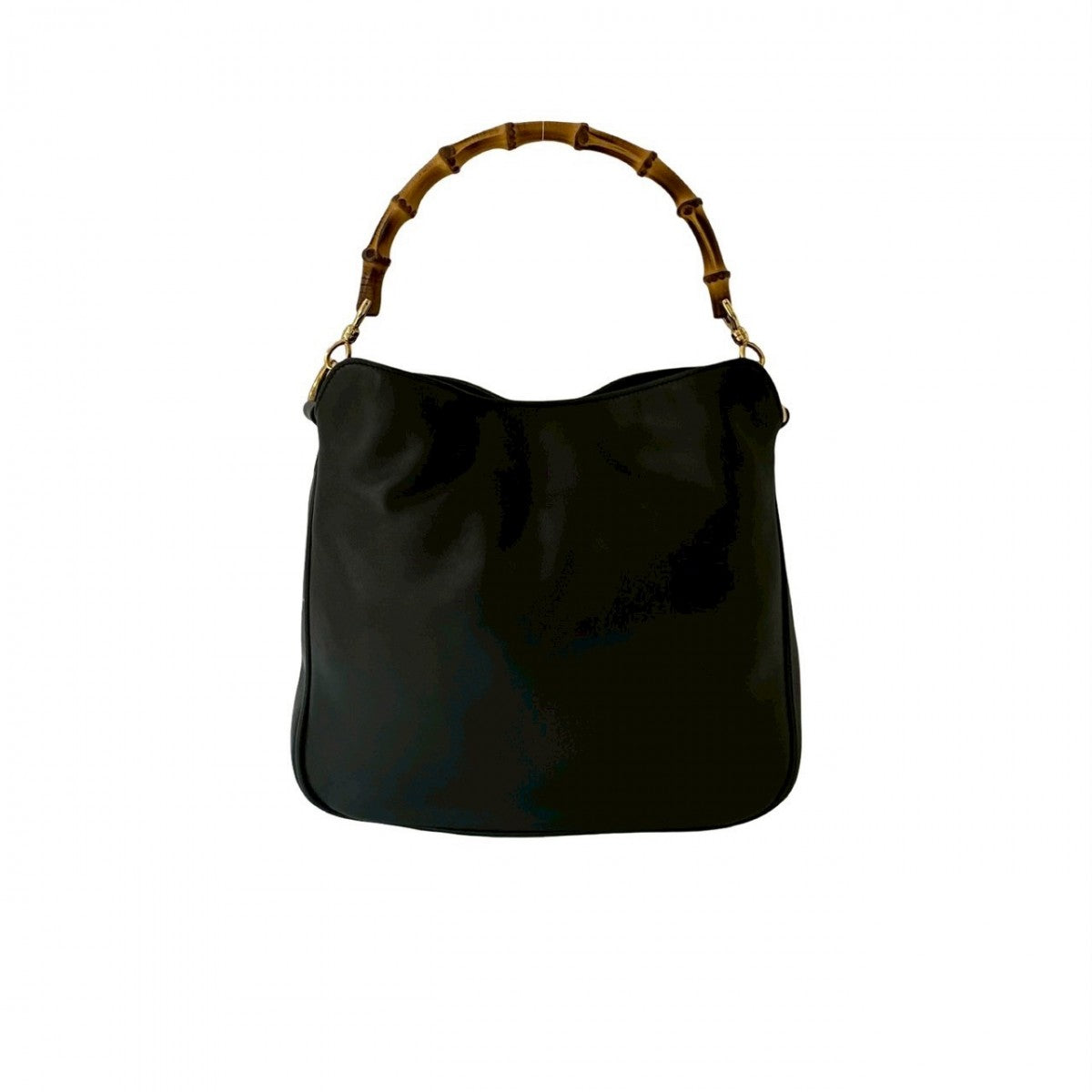 GUCCI Shoulder Bag leather black