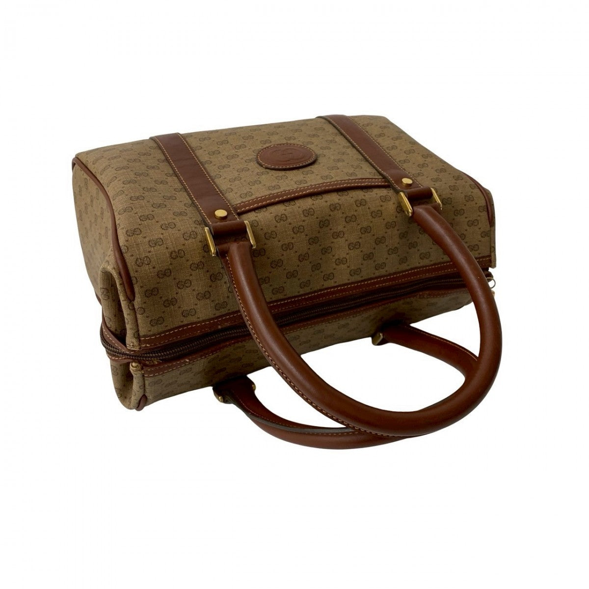 GUCCI Handbag leather Brown