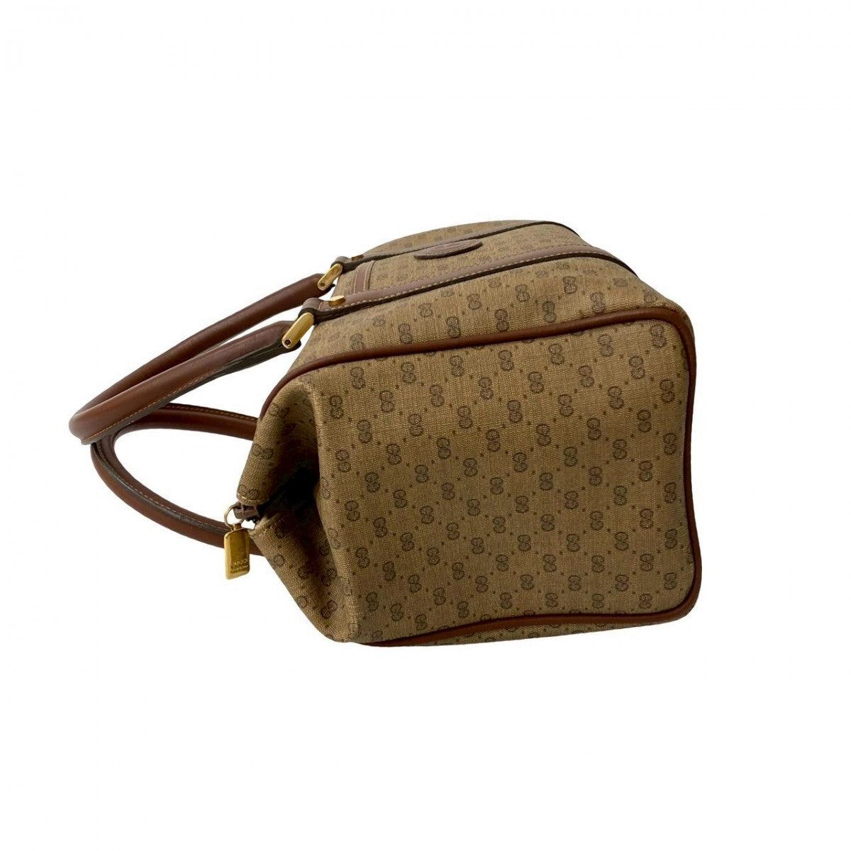 GUCCI Handbag leather Brown
