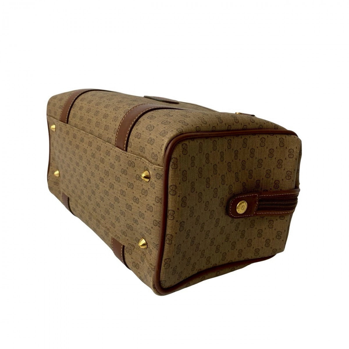 GUCCI Handbag leather Brown