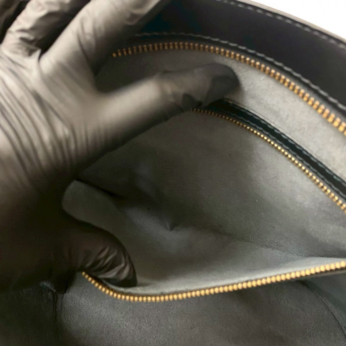 LOUIS VUITTON Tote Bag M52262 Epi Leather black Epi Sunjack shopping