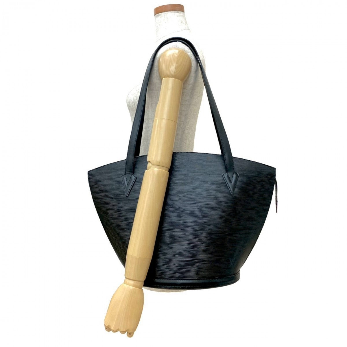 LOUIS VUITTON Tote Bag M52262 Epi Leather black Epi Sunjack shopping
