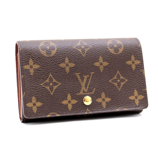 LOUIS VUITTON Bifold Wallet M61730 Monogram canvas, leather Brown Monogram