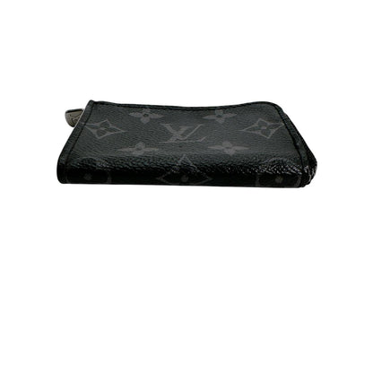 LOUIS VUITTON Key case Key holder M63536 Monogram canvas black Portonet Jules Coin case Eclipse