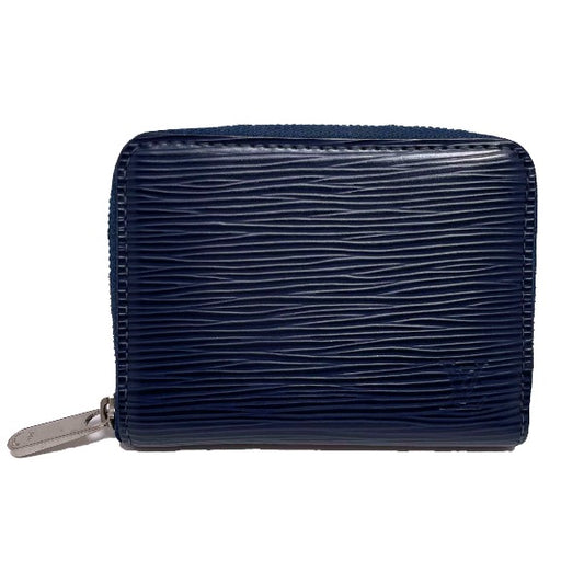 LOUIS VUITTON Coin case M60438 Epi Leather Navy blue Epi