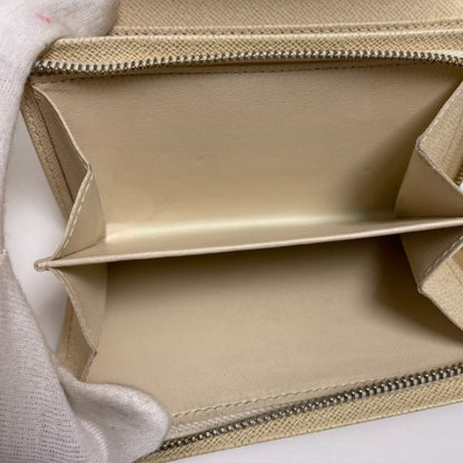 LOUIS VUITTON Bifold Wallet N61744 Damier Azur canvas, leather white Portefeuille Tresol Women(Unisex) Used Authentic