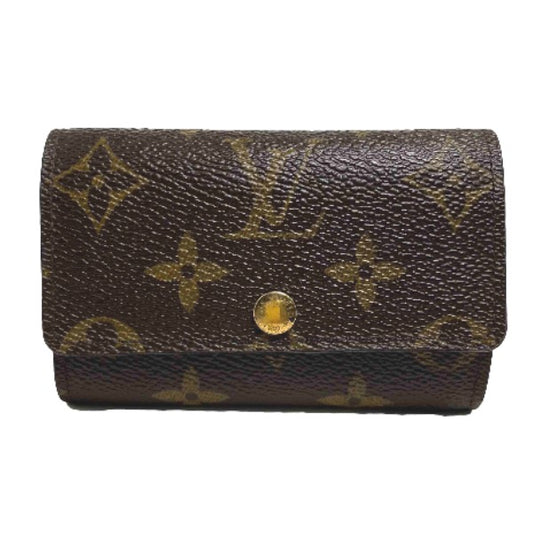 LOUIS VUITTON Key case Key holder  M62630 Monogram canvas Brown Monogram Multicles6