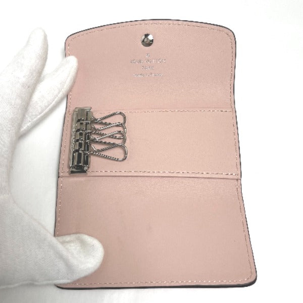 LOUIS VUITTON Key case Key holder  M64056 Monogram Mahina Magnolia Mahina Multicles4