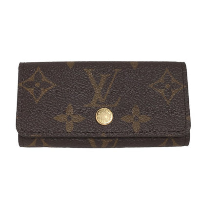LOUIS VUITTON Key case Key holder  M69517 Monogram canvas Brown Monogram Multicles4