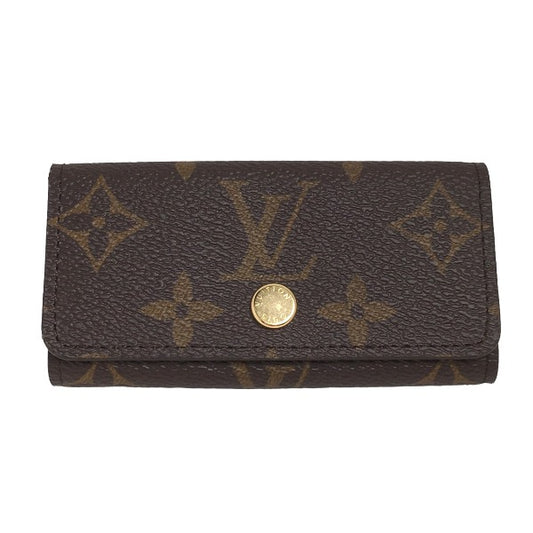 LOUIS VUITTON Key case Key holder  M69517 Monogram canvas Brown Monogram Multicles4
