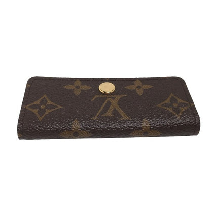 LOUIS VUITTON Key case Key holder  M69517 Monogram canvas Brown Monogram Multicles4