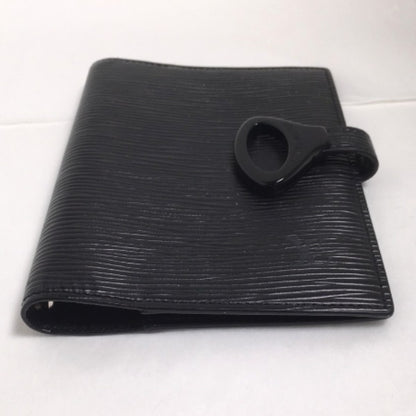 LOUIS VUITTON Notebook cover R20092 Epi Leather black Epi Agenda PM