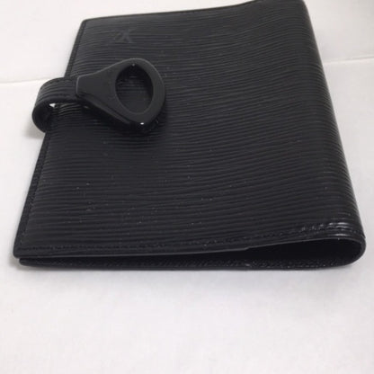 LOUIS VUITTON Notebook cover R20092 Epi Leather black Epi Agenda PM