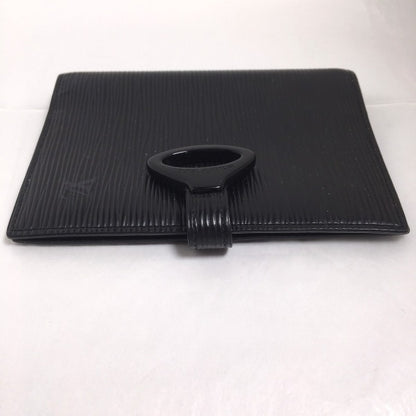 LOUIS VUITTON Notebook cover R20092 Epi Leather black Epi Agenda PM
