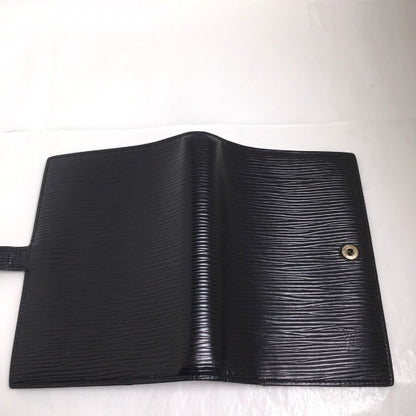 LOUIS VUITTON Notebook cover R20092 Epi Leather black Epi Agenda PM