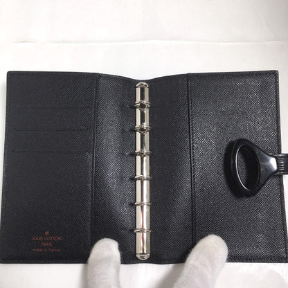 LOUIS VUITTON Notebook cover R20092 Epi Leather black Epi Agenda PM