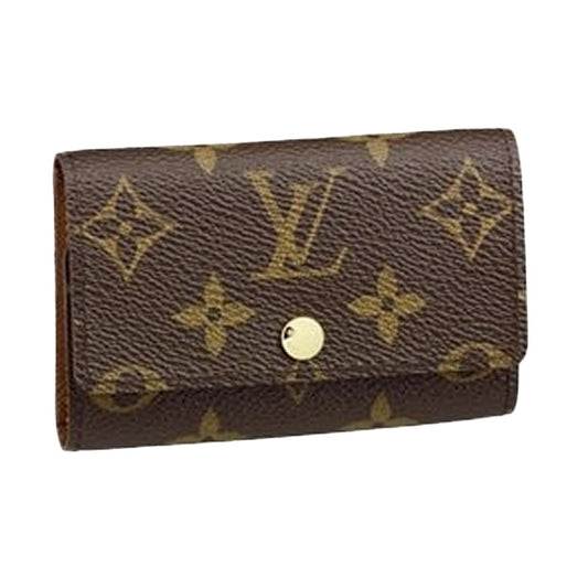 LOUIS VUITTON Key case Key holder  M62630 Monogram canvas Brown Monogram Multicles6